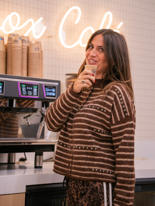 cardigan chocolat