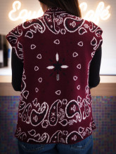 gilet bordeaux