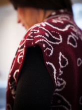 gilet bordeaux
