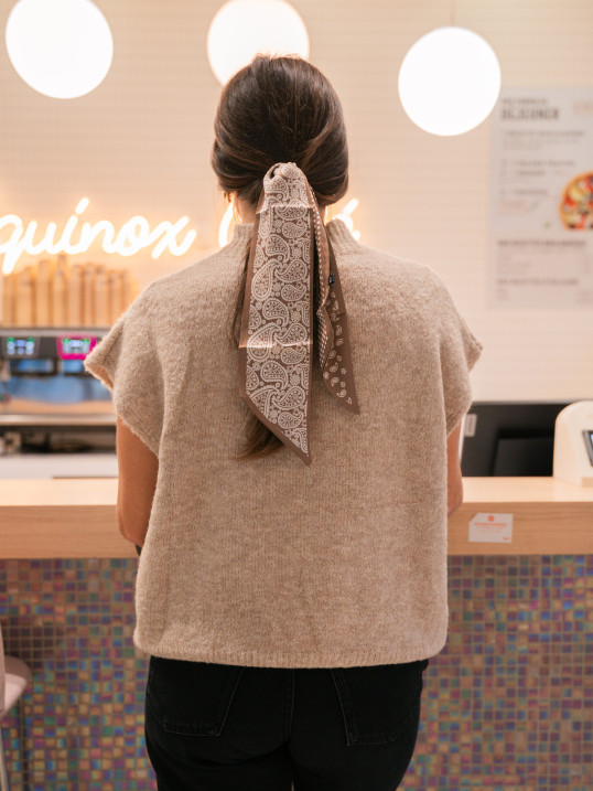 foulard bronze