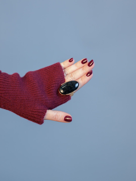 Mitaines Bordeaux | Accessoire Chic & Doux – Yaëlli Paris