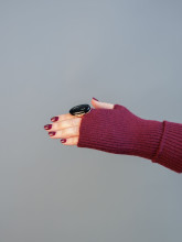 Mitaines Bordeaux | Accessoire Chic & Doux – Yaëlli Paris